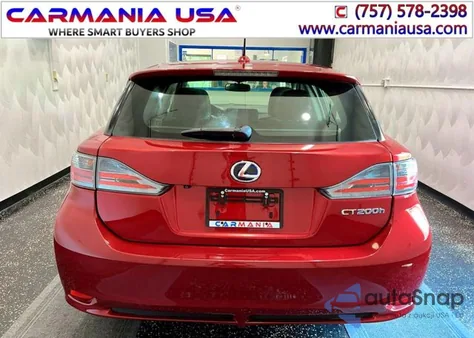 2013 Lexus Ct 200 из США, поврежденный, VIN JTHKD5BH6D2137207